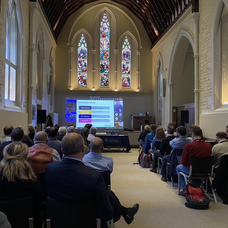 Csig nov 2023 image The CSIG event at St Luke's Chapel.